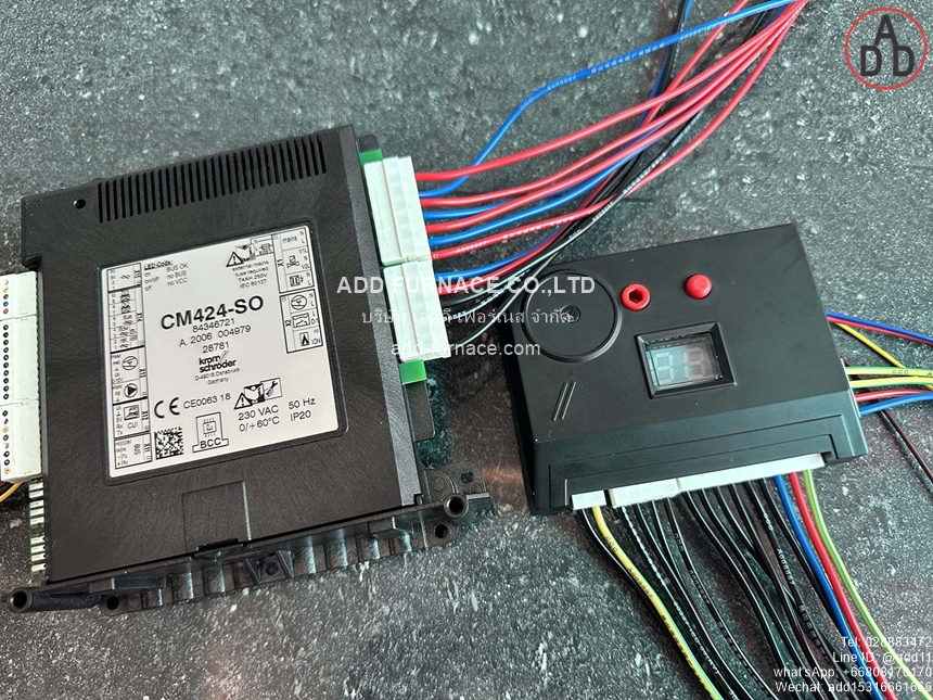 Kromschroder CM424-SO with CM4 Adapter(8)